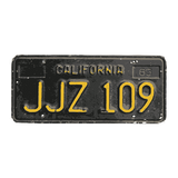 Bullitt Number Plate - The Bensin Clothing Company