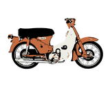 THE HONDA 50 SUPER CUB - The Bensin Clothing Company